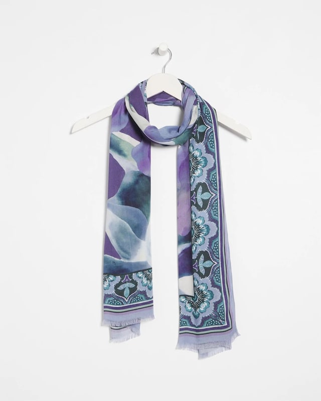 Artist Garden Oblong Scarf - image 1